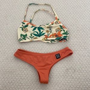 Jolyn Bikini Custom Floral Swim Set